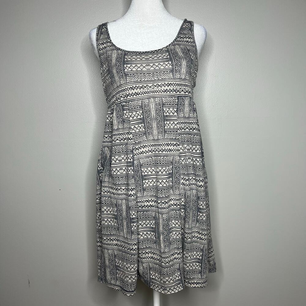 American Eagle Women's Mini Dress Aztec Print Sleeveless Sz M Festival Cover-Up